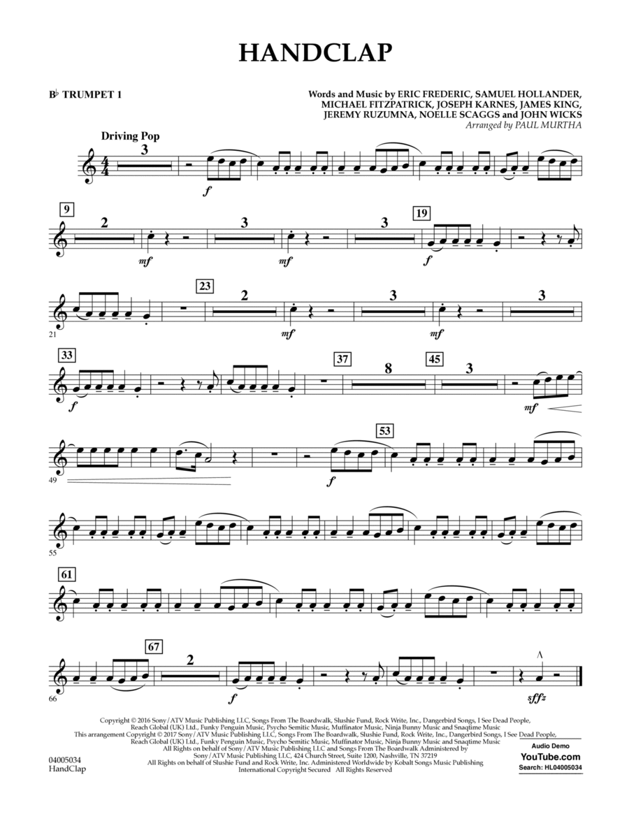 HandClap Bb Trumpet 1