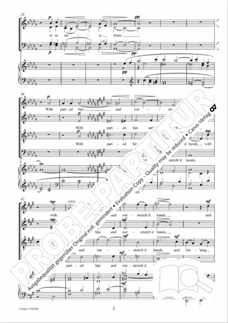 Expectans expectavi Expectans expectavi 4-Part scores gallery preview page 3