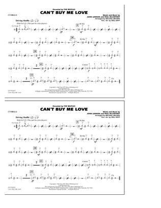 Can't Buy Me Love - Cymbals