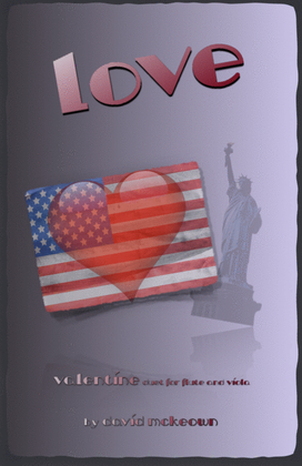 Book cover for Love, Flute and Viola Duet