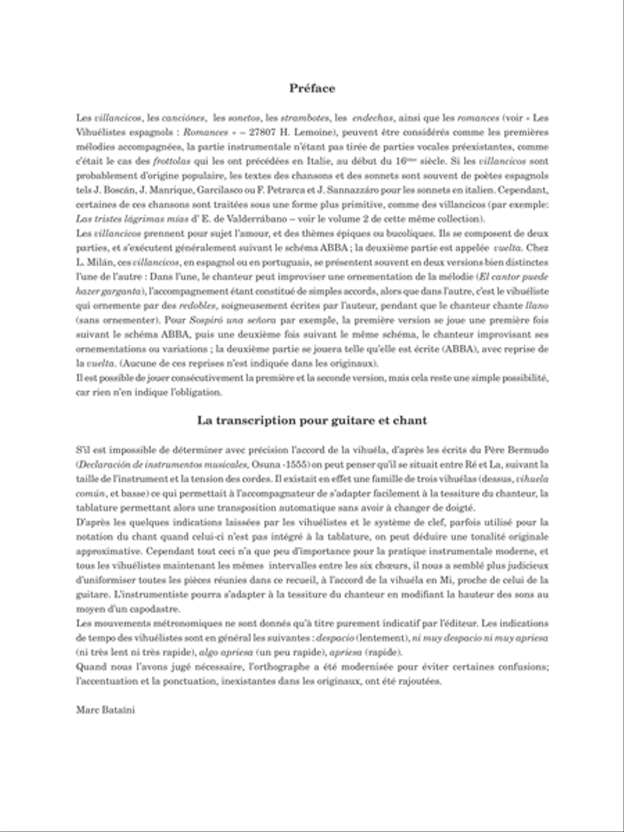 Villancicos, canciones y sonetos, vol. 4 Classical Guitar scores gallery preview page 2