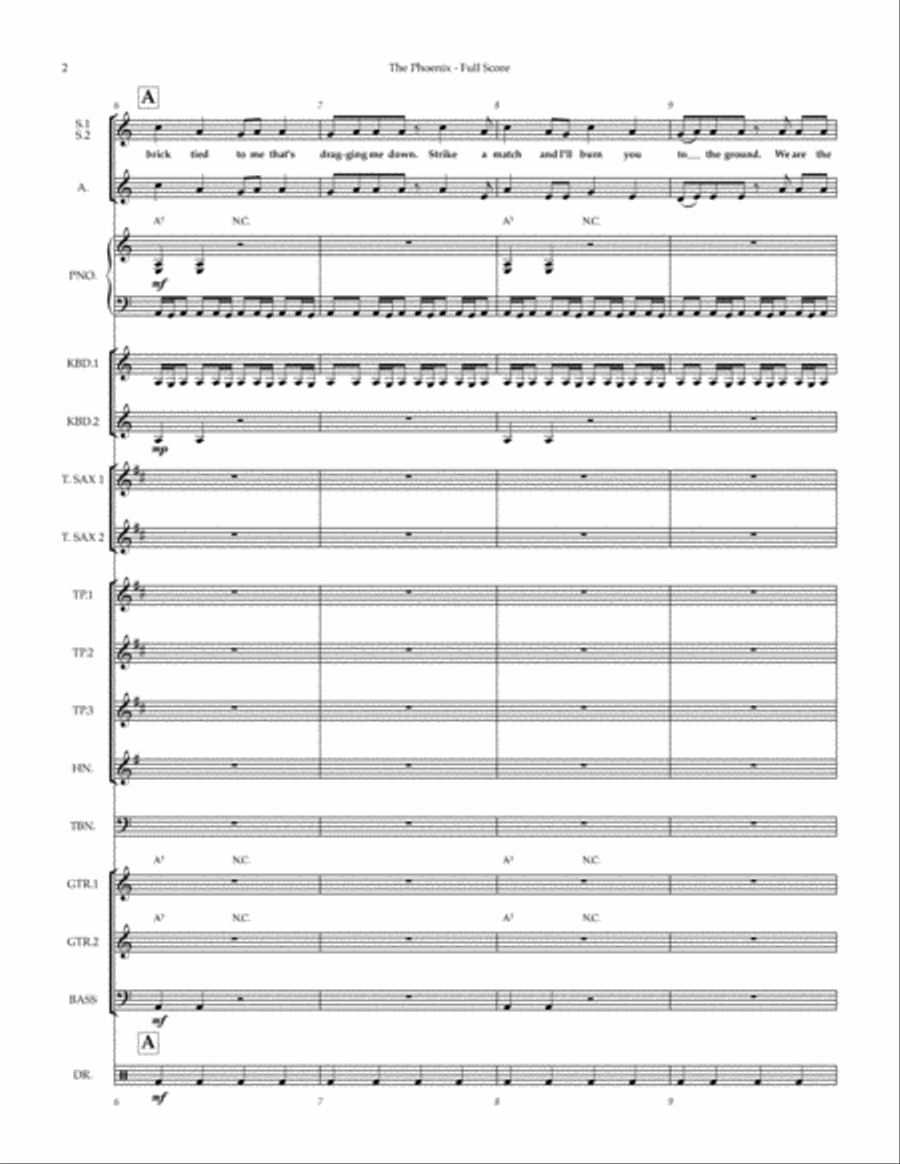 The Phoenix Large Ensemble scores gallery preview page 2
