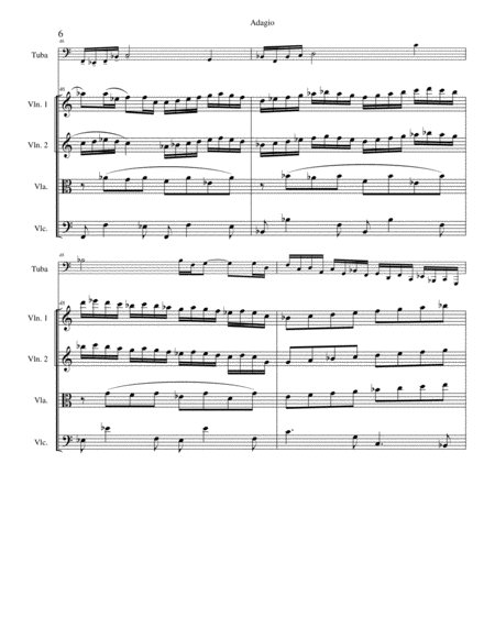 Suite for Tuba and String Quartet image number null