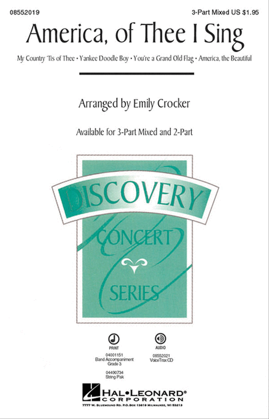 America, of Thee I Sing 2-Part scores gallery preview page 1