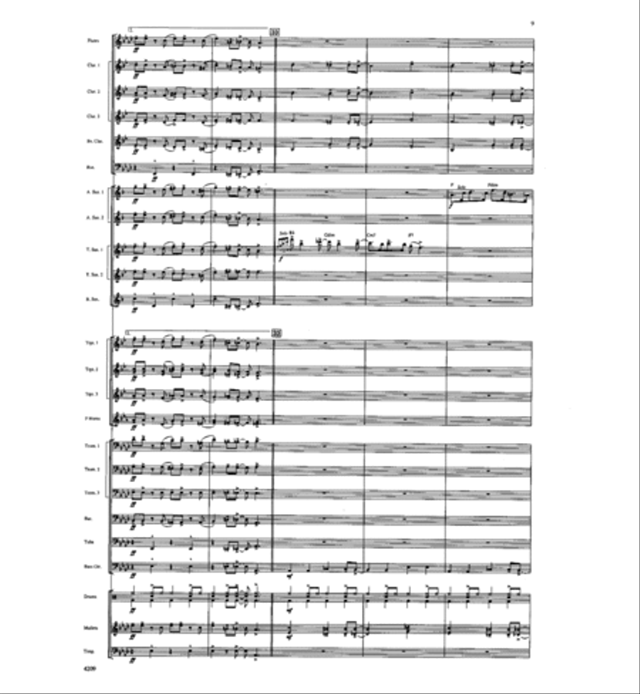 In the Mood In the Mood Big Band scores gallery preview page 8