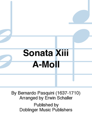 Sonata XIII a-moll