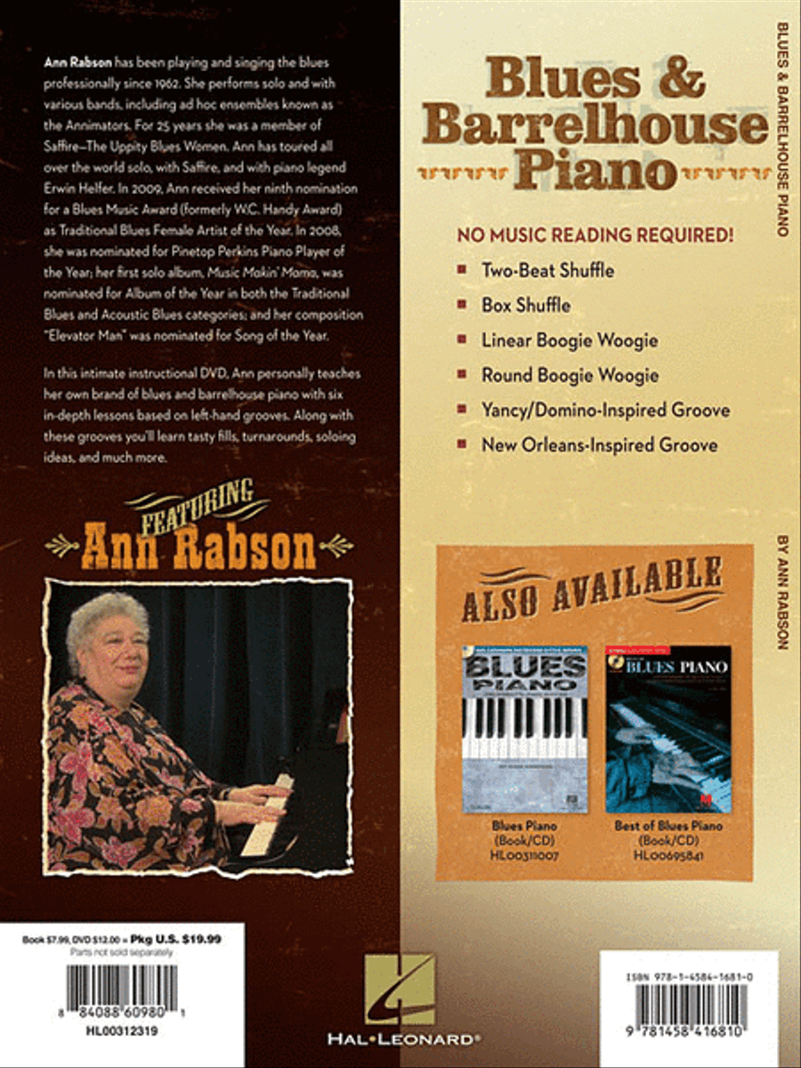 Blues & Barrelhouse Piano Piano Method scores gallery preview page 2