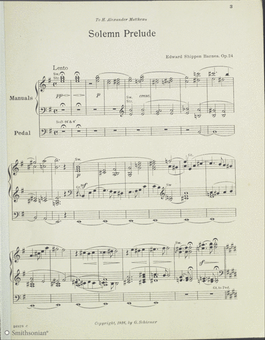 Solemn Prelude Organ Solo scores gallery preview page 2