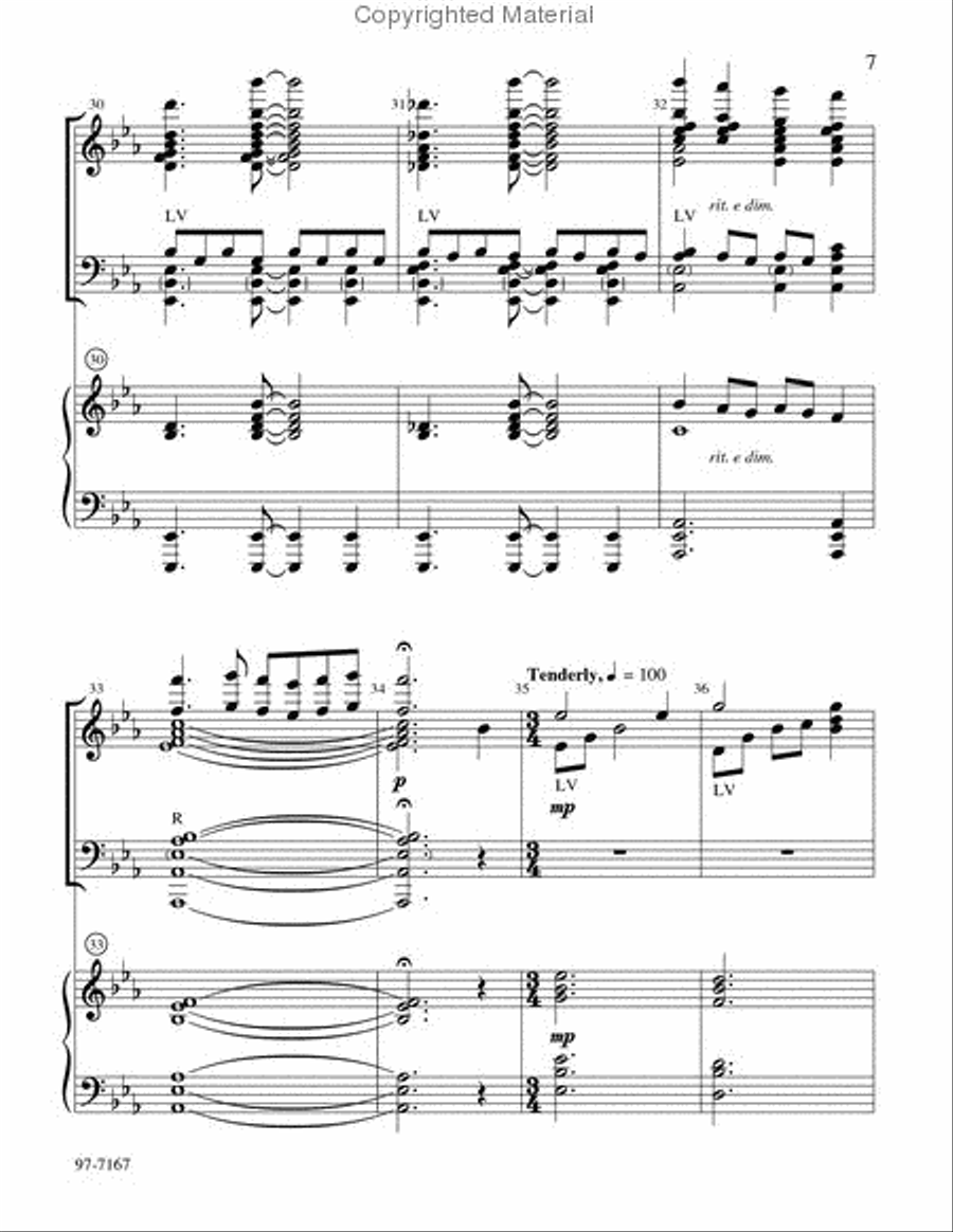 All Hail the Power of Jesus' Name (Eithun) Handbell Choir scores gallery preview page 4