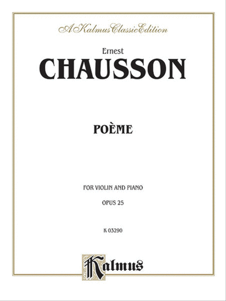 Poeme Small Ensemble scores gallery preview page 1