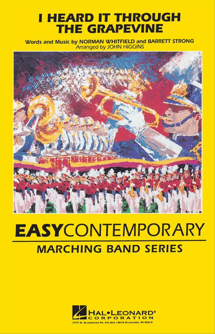 I Heard It Through the Grapevine Marching Band scores gallery preview page 1