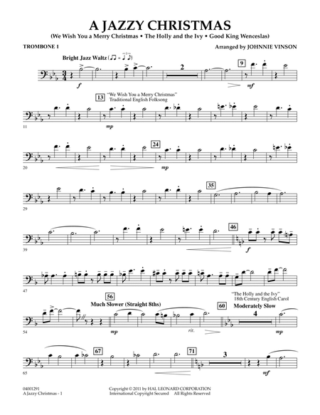 A Jazzy Christmas - Trombone 1