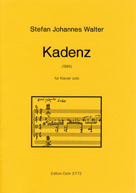 Kadenz für Klavier solo (1995)
