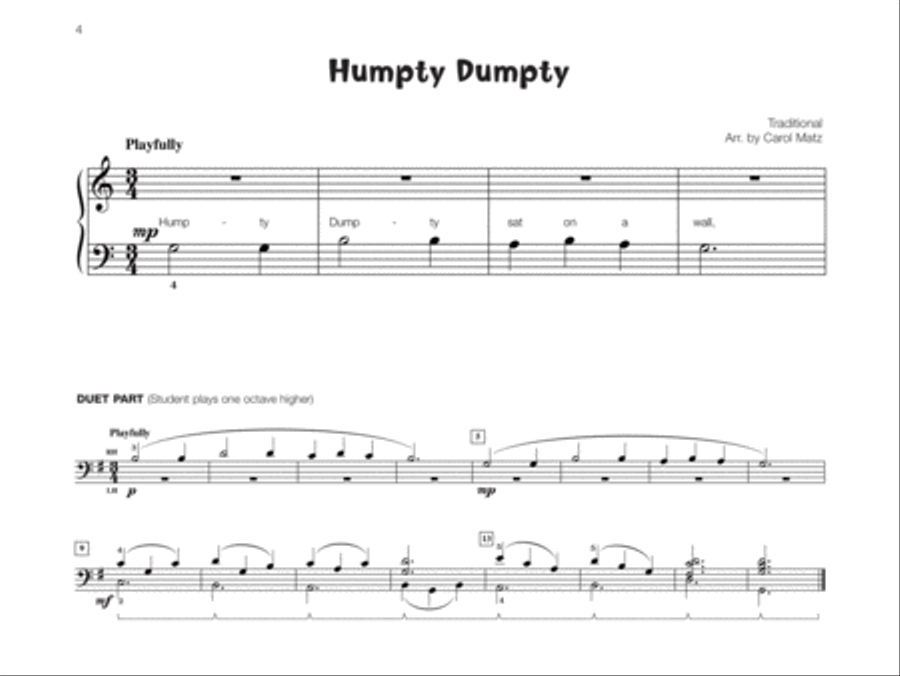 Famous & Fun Favorites, Book 1: 13 Appealing Piano Arrangements Piano Method scores gallery preview page 4