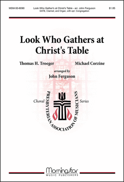 Look Who Gathers at Christ's Table (Choral Score) image number null