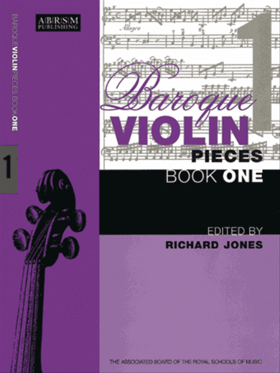 Baroque Violin Pieces, Book 1 Violin Solo scores gallery preview page 1