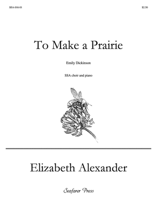 To Make a Prairie