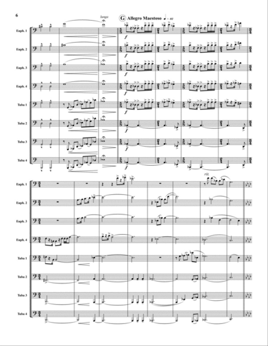 Joutney Through Space Joutney Through Space Large Ensemble scores gallery preview page 6