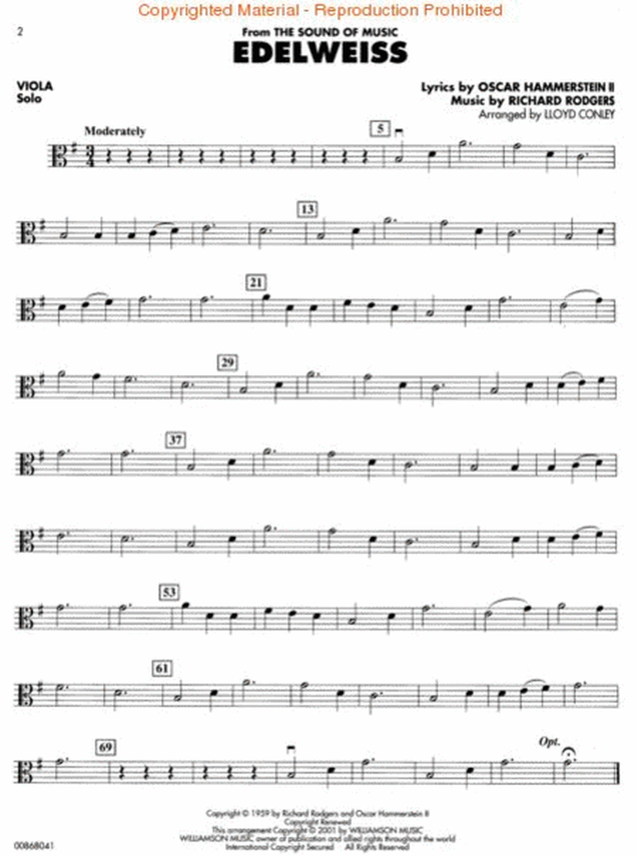 Broadway Favorites For Strings - Viola image number null