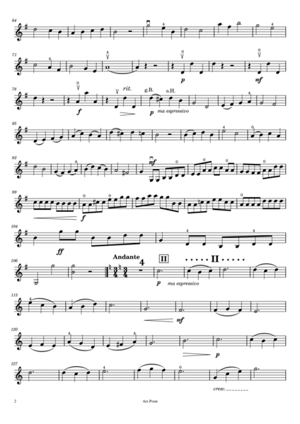 Ferdinand Küchler - Violin Concertino, Op.11 in G Major - For Violin Solo Original image number null