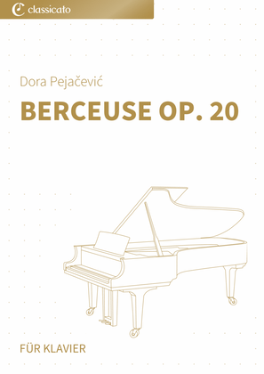 Book cover for Berceuse op. 20