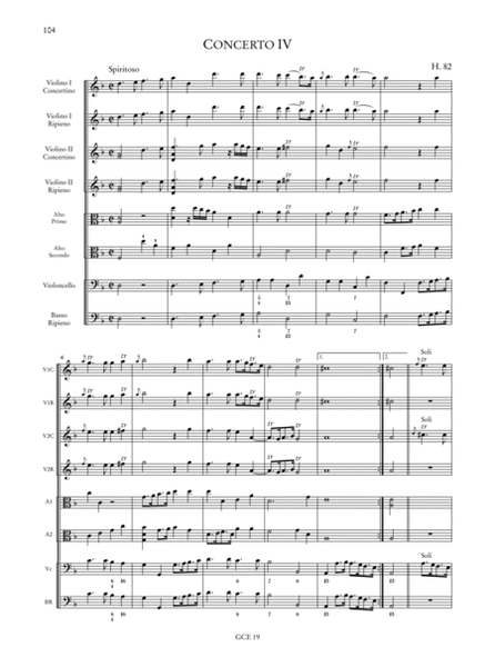 6 Concertos Op. 3, Second Edition (1755-1757) (H. 79-84). Critical Edition