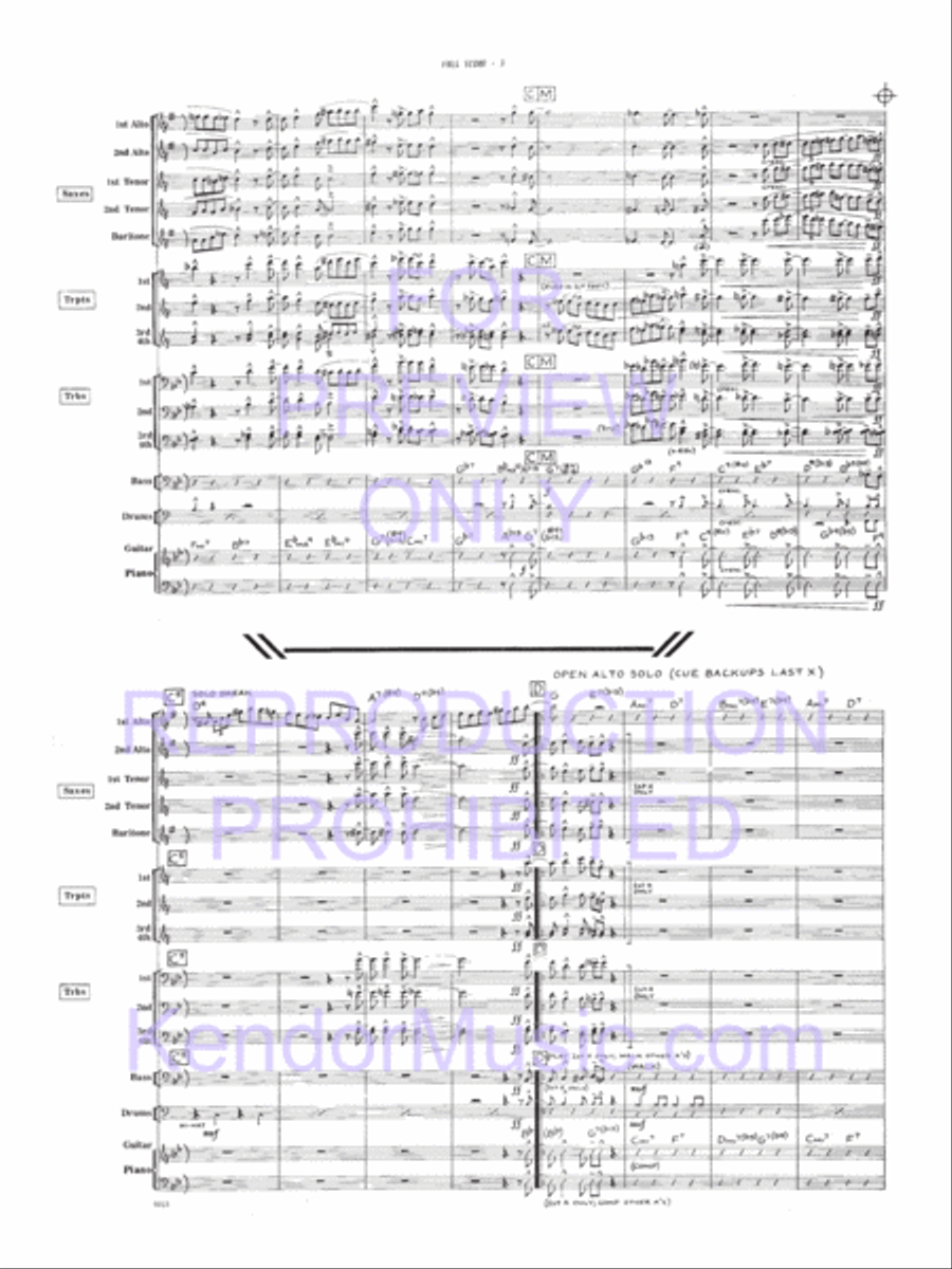 Moose The Mooche Jazz Ensemble scores gallery preview page 4