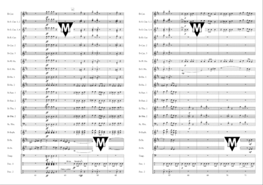 Tuba Gospel Brass Band scores gallery preview page 8