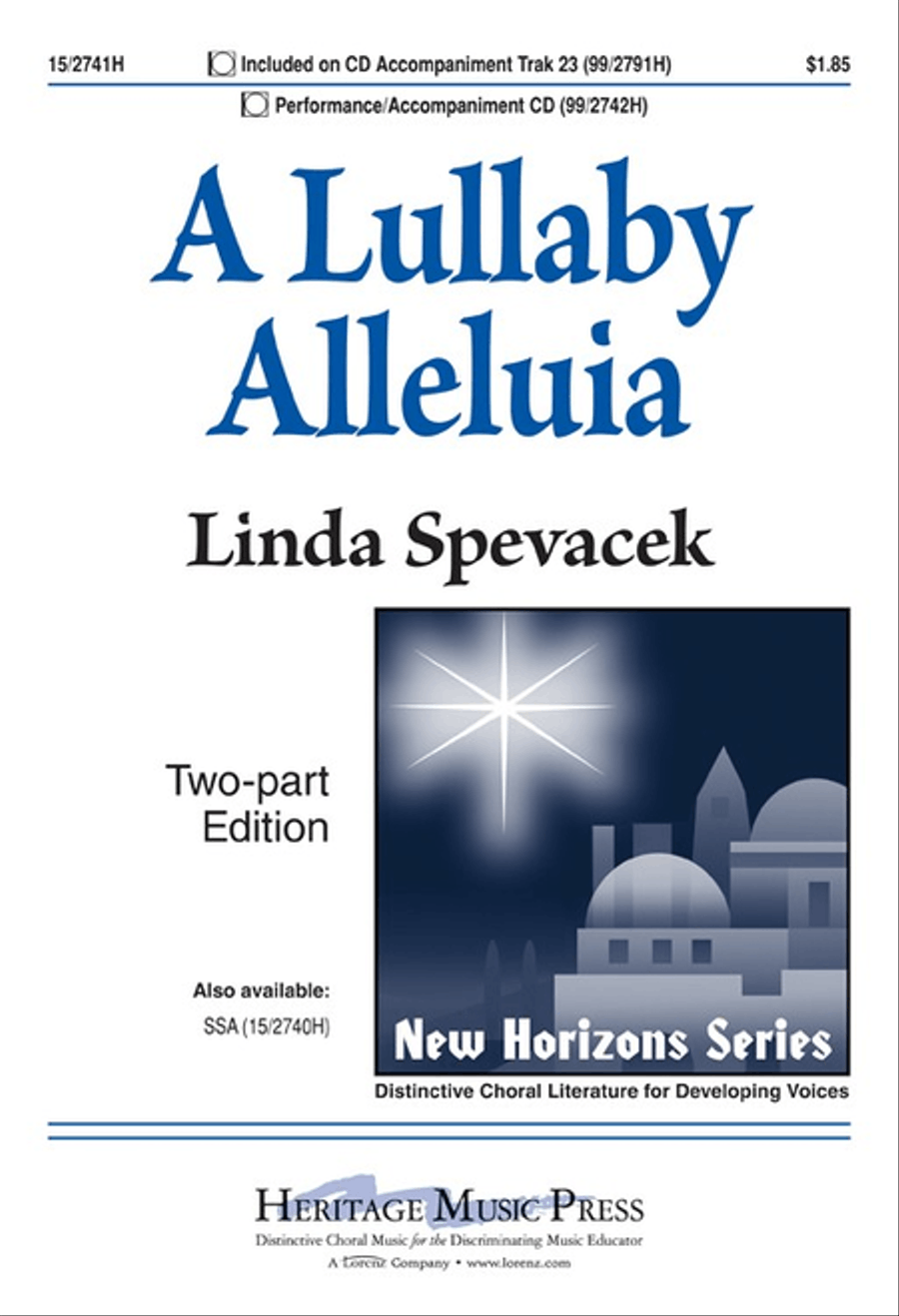 A Lullaby Alleluia A Cappella scores gallery preview page 1