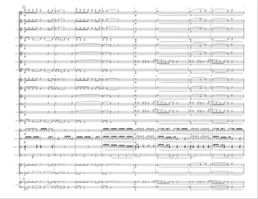Learn To Fly Marching Band scores gallery preview page 5