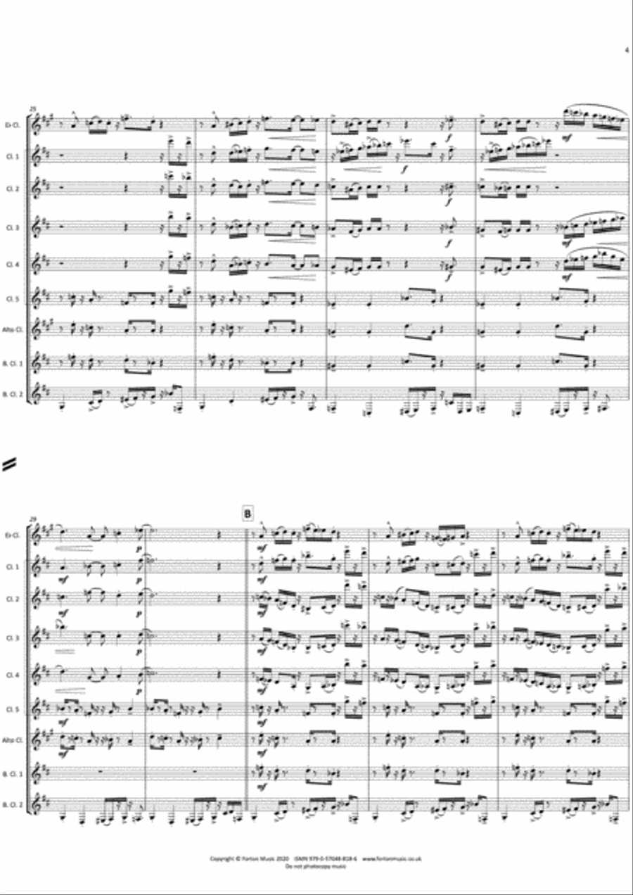 Clarifunkation! Clarifunkation! Set of Parts scores gallery preview page 5