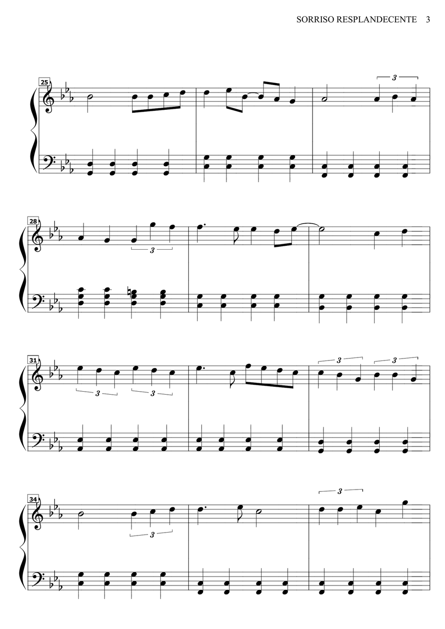 Dragon Ball Gt Dragon Ball Gt Piano Solo scores gallery preview page 3