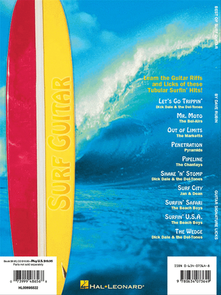 Best of Surf Guitar Electric Guitar scores gallery preview page 6