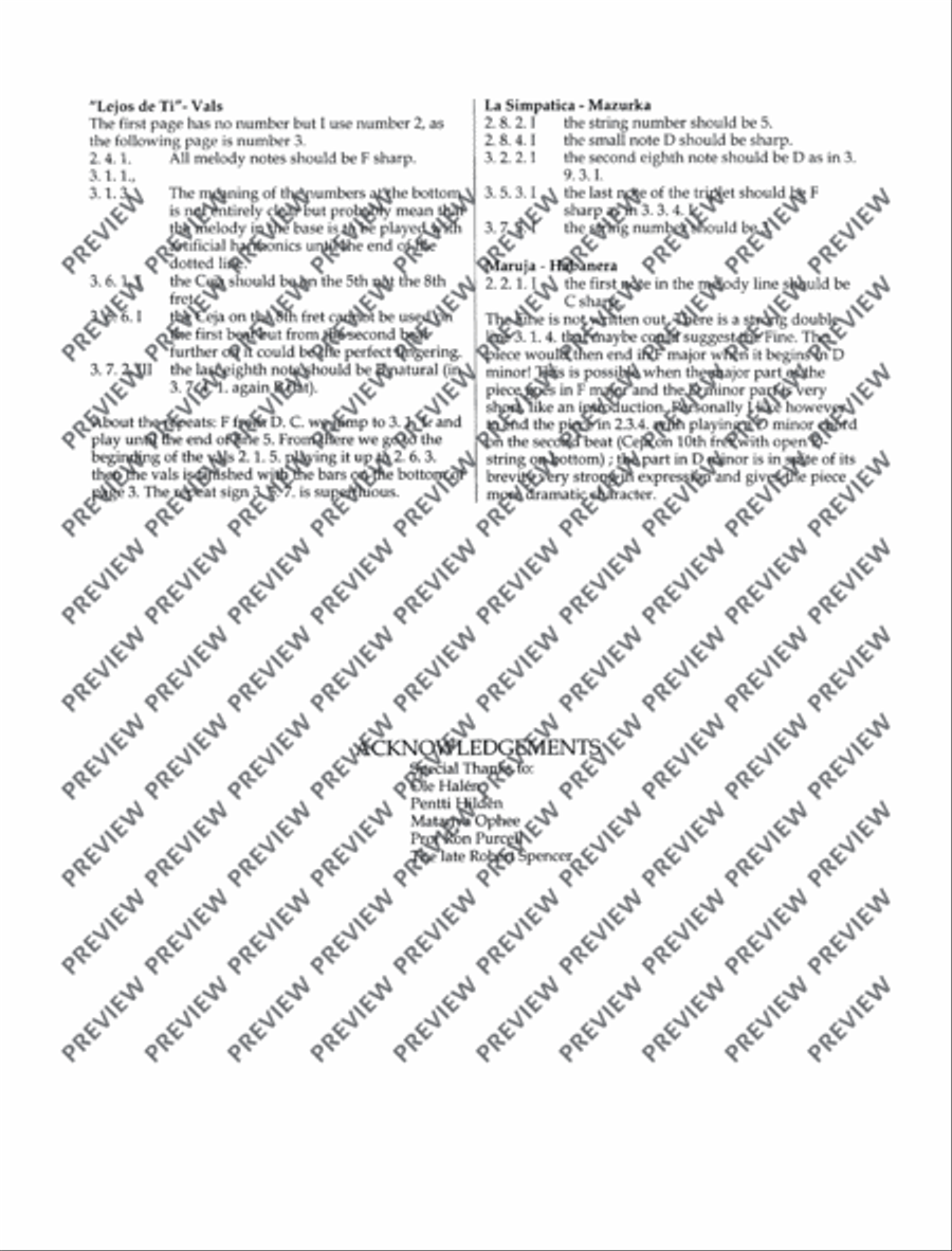 The Collected Works for Guitar Classical Guitar scores gallery preview page 8