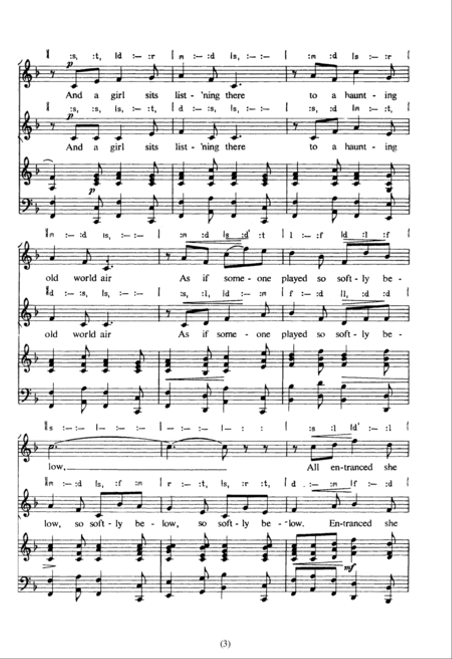 Where The Gentle Avon Flows (Elizabethan Serenade) 2-Part scores gallery preview page 3