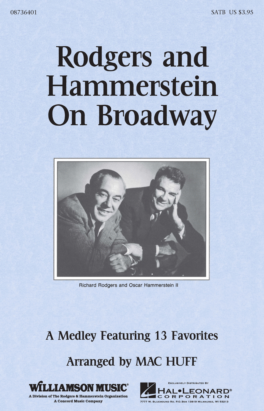 Rodgers and Hammerstein on Broadway (Medley) - SATB