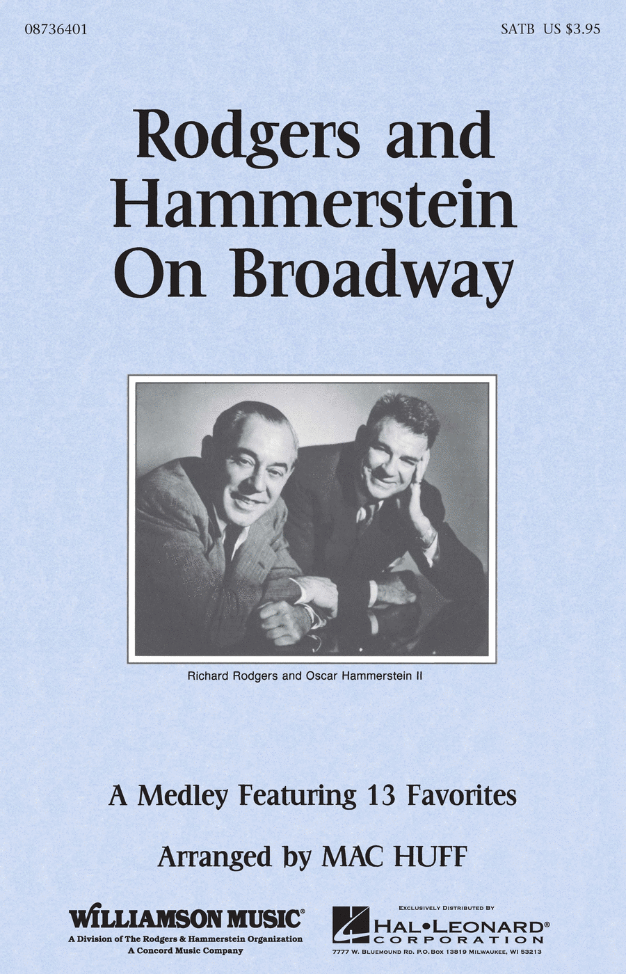 Rodgers and Hammerstein on Broadway (Medley) 4-Part scores gallery preview page 1