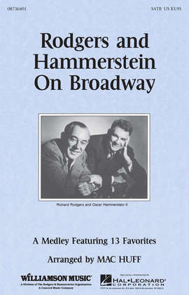 Book cover for Rodgers and Hammerstein on Broadway (Medley)