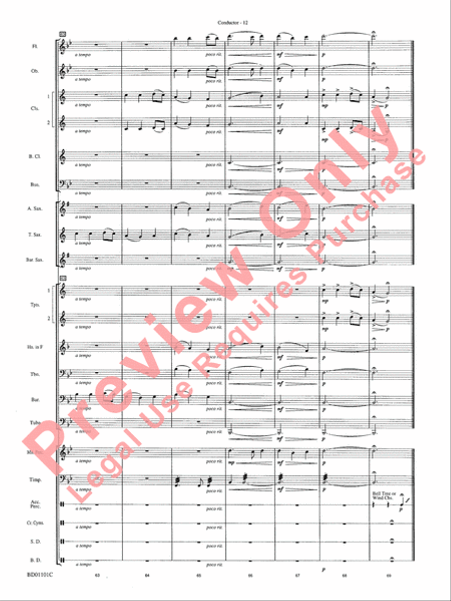 Slane Concert Band scores gallery preview page 15