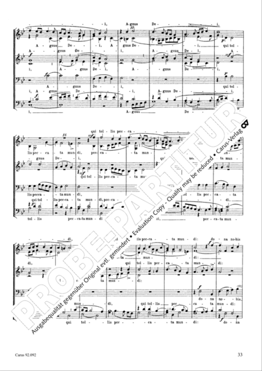 Missa Papae Marcelli Missa Papae Marcelli Choir scores gallery preview page 30