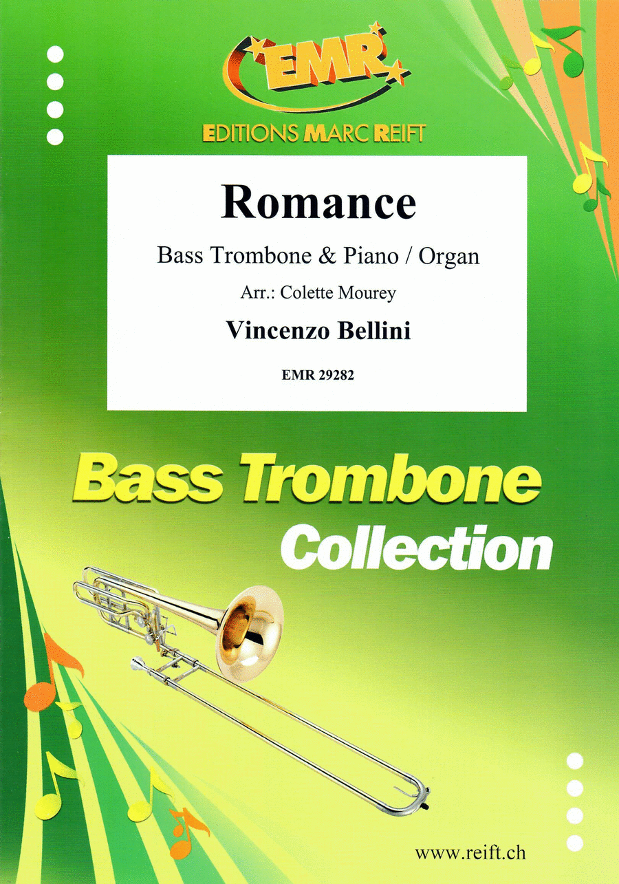 Romance Trombone scores gallery preview page 1