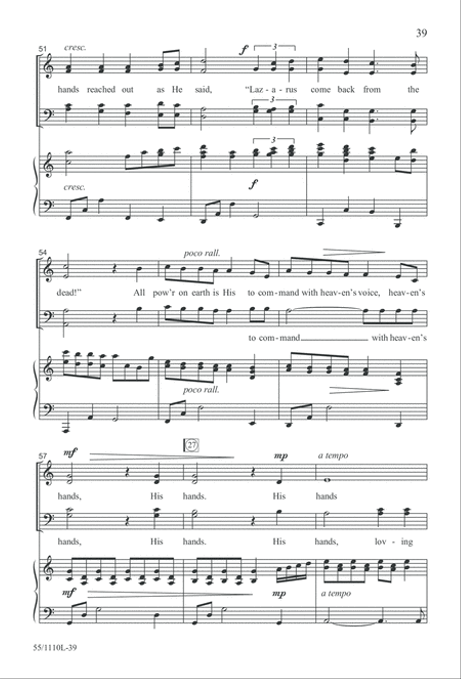 The Living Last Supper 4-Part scores gallery preview page 40