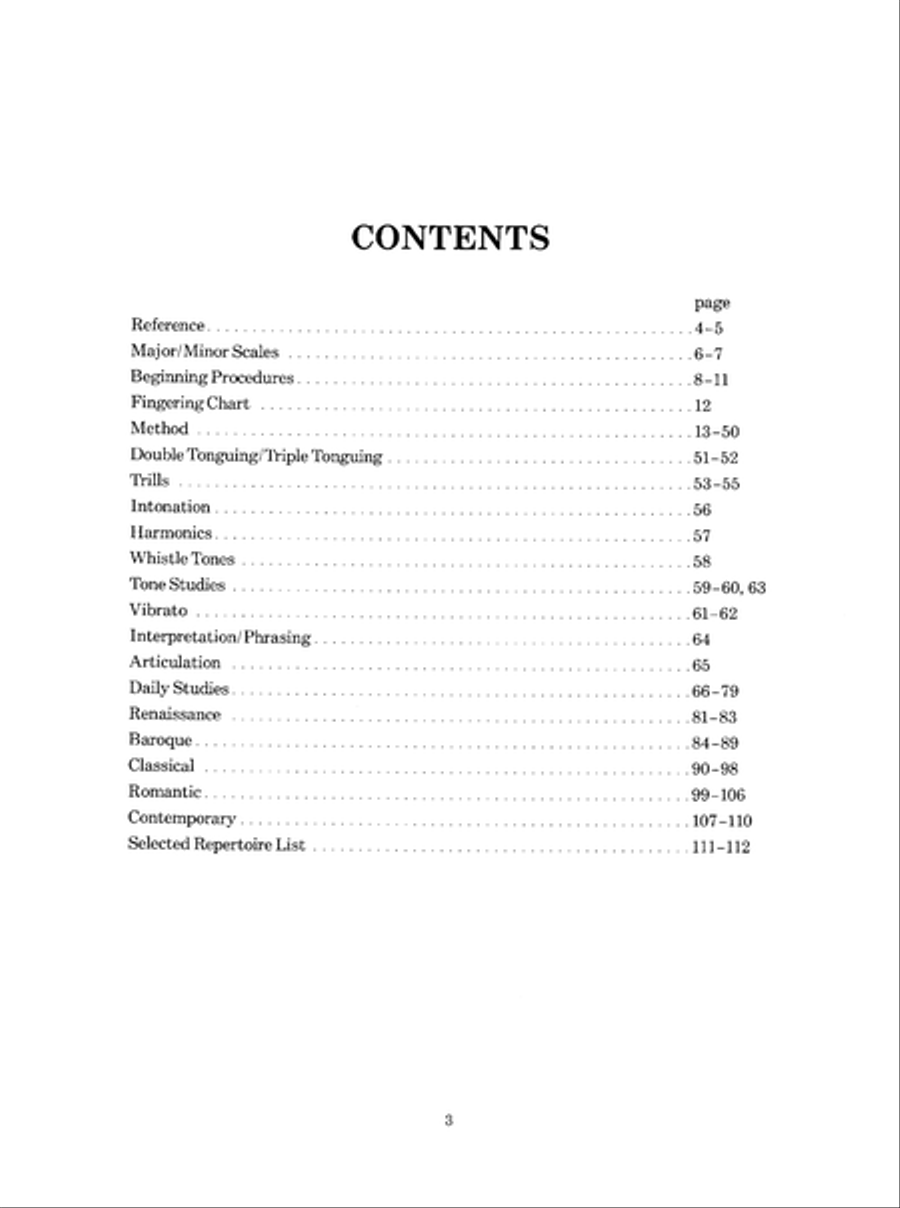 The Flutist's Companion Flute scores gallery preview page 4
