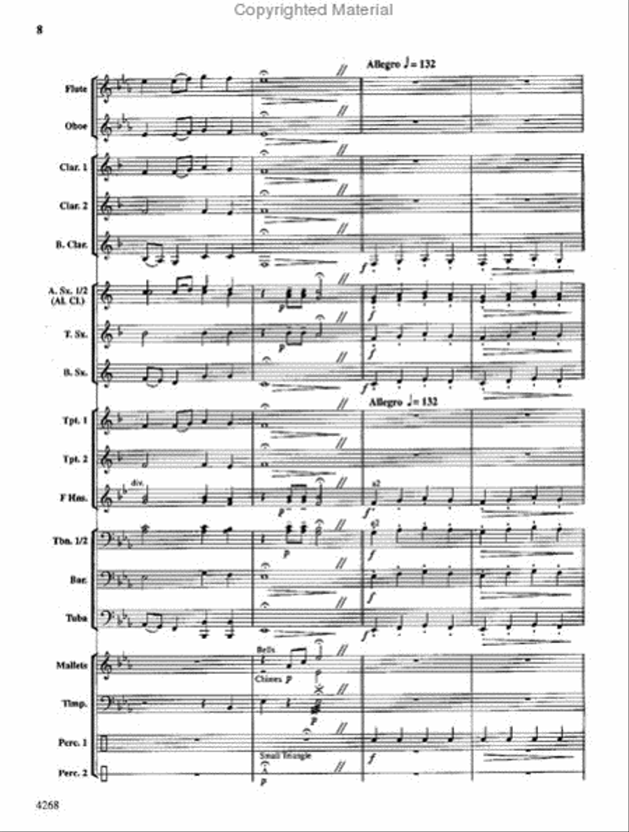 Winchester Chronicles Winchester Chronicles Concert Band scores gallery preview page 7