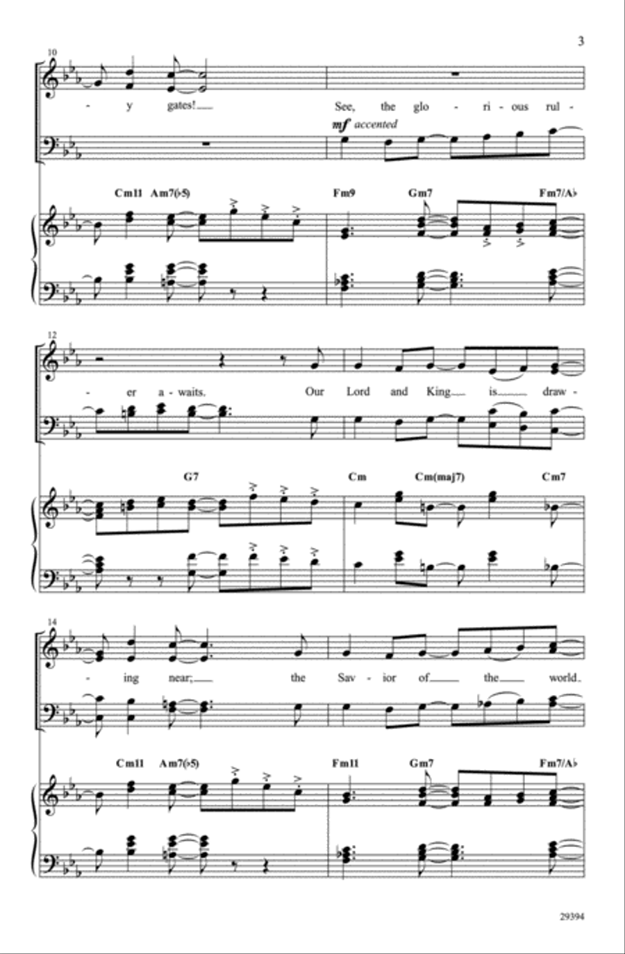 Holy Child of Light Holy Child of Light 4-Part scores gallery preview page 3