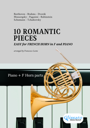 10 Easy Romantic Pieces - for French Horn and Piano