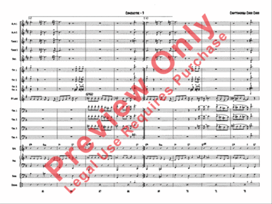 Chattanooga Choo Choo Chattanooga Choo Choo Jazz Ensemble scores gallery preview page 11