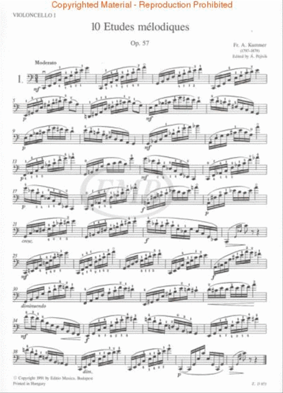 <br>Sheet music extract