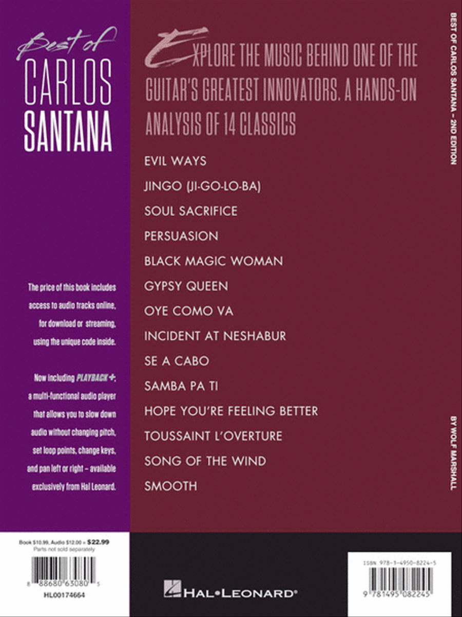 Best of Carlos Santana – Signature Licks – 2nd Edition Electric Guitar scores gallery preview page 6