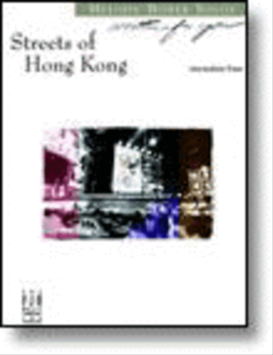 Streets of Hong Kong Easy Piano scores gallery preview page 1